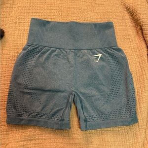Gymshark Vital Seamless 2.0 Shorts - Tahoe Teal Marl